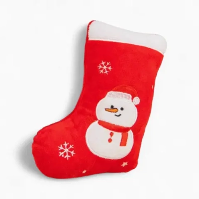 Игрушка носок «Снеговик»