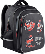 Школьный рюкзак Феникс+ "Еноты на скейтах", для мальчиков, полиэстер