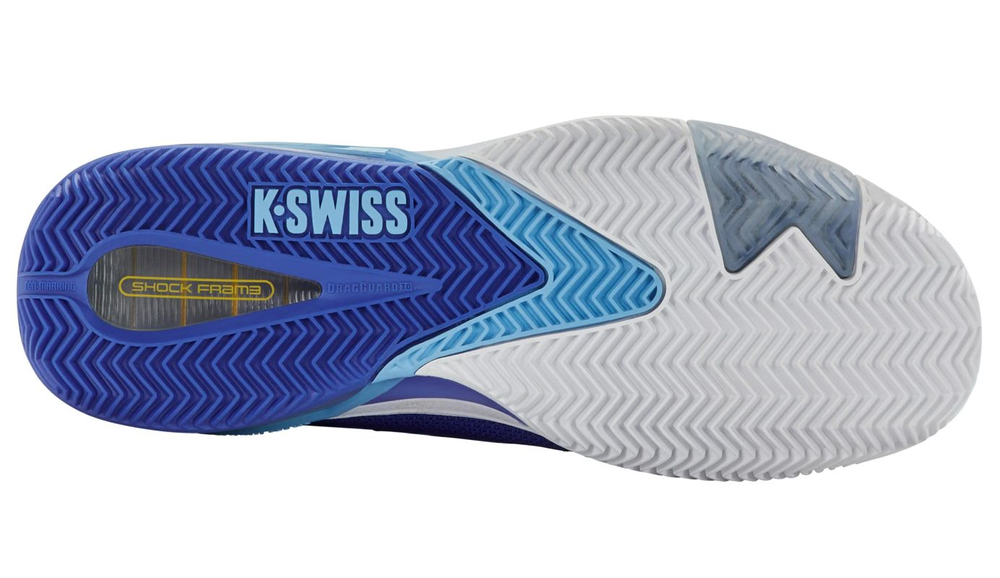 Теннисные кроссовки K-Swiss Ultrashot 4 Clay - dazzling blue/white/baltic sea