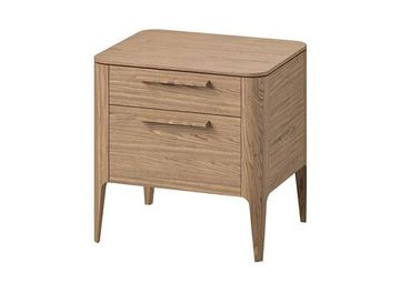 Тумба прикроватная Type oak 2 ящика ширина 50 см (натуральный дуб)