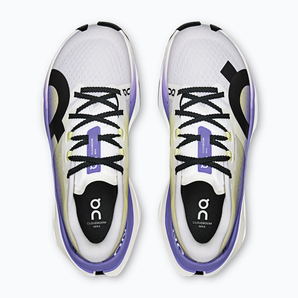 Женские Кроссовки бега On Cloudboom Max white/juniper