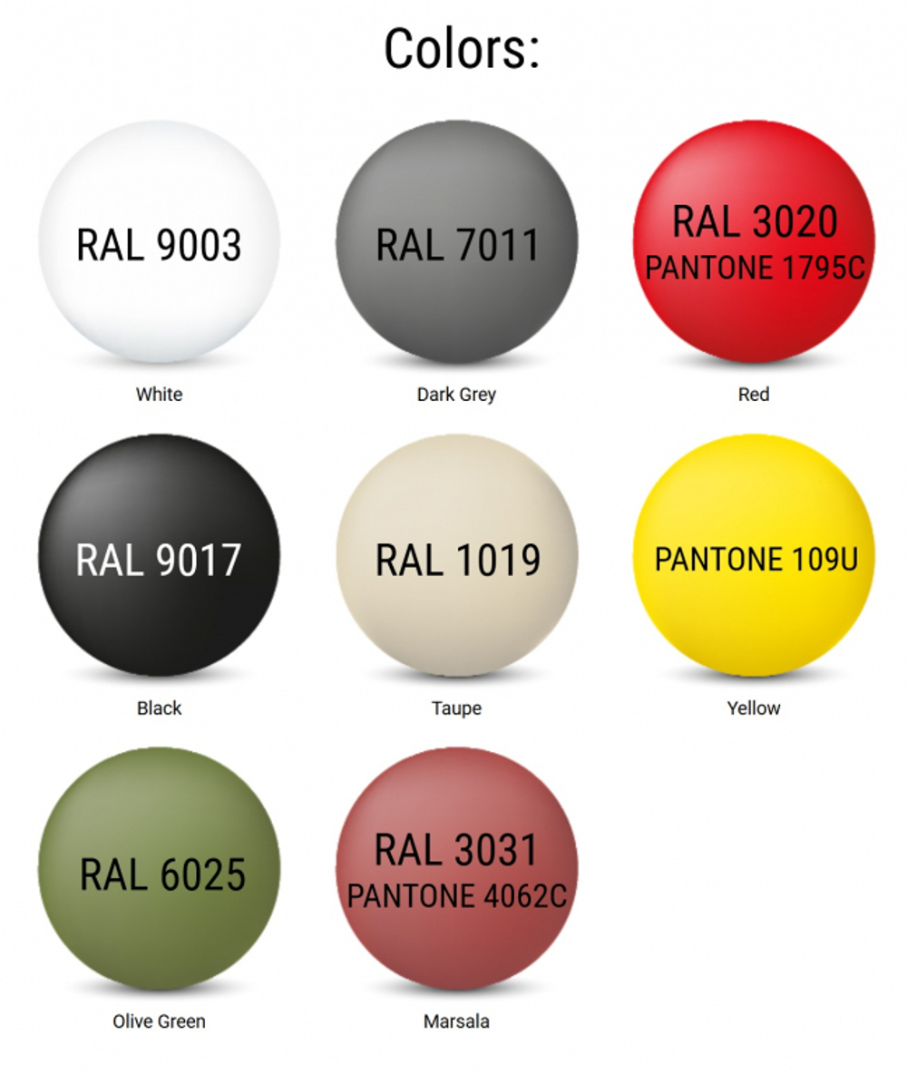 Стул пластиковый Siesta Contract Snow, белый