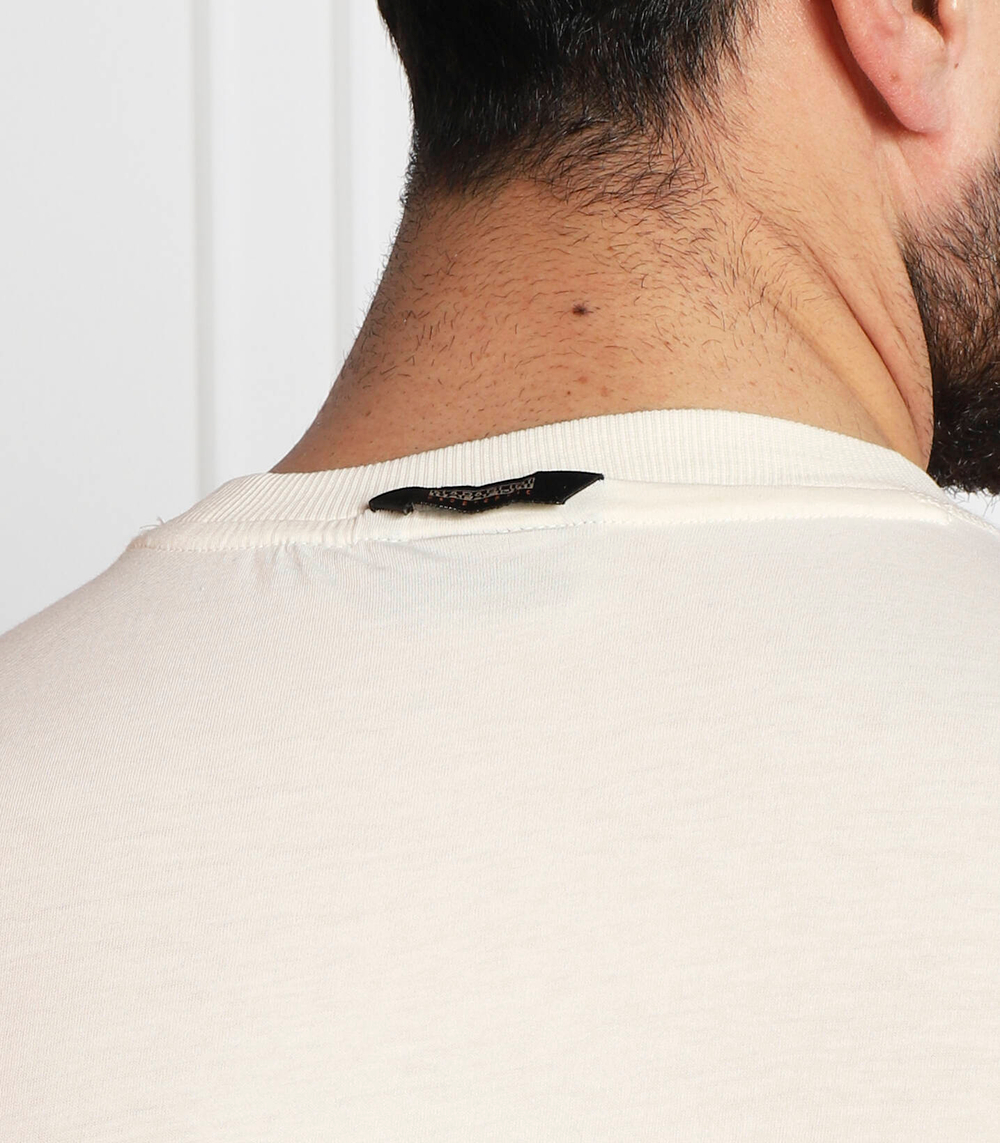 футболка s-macas ss Napapijri - бежевый(NP0A4H2H)