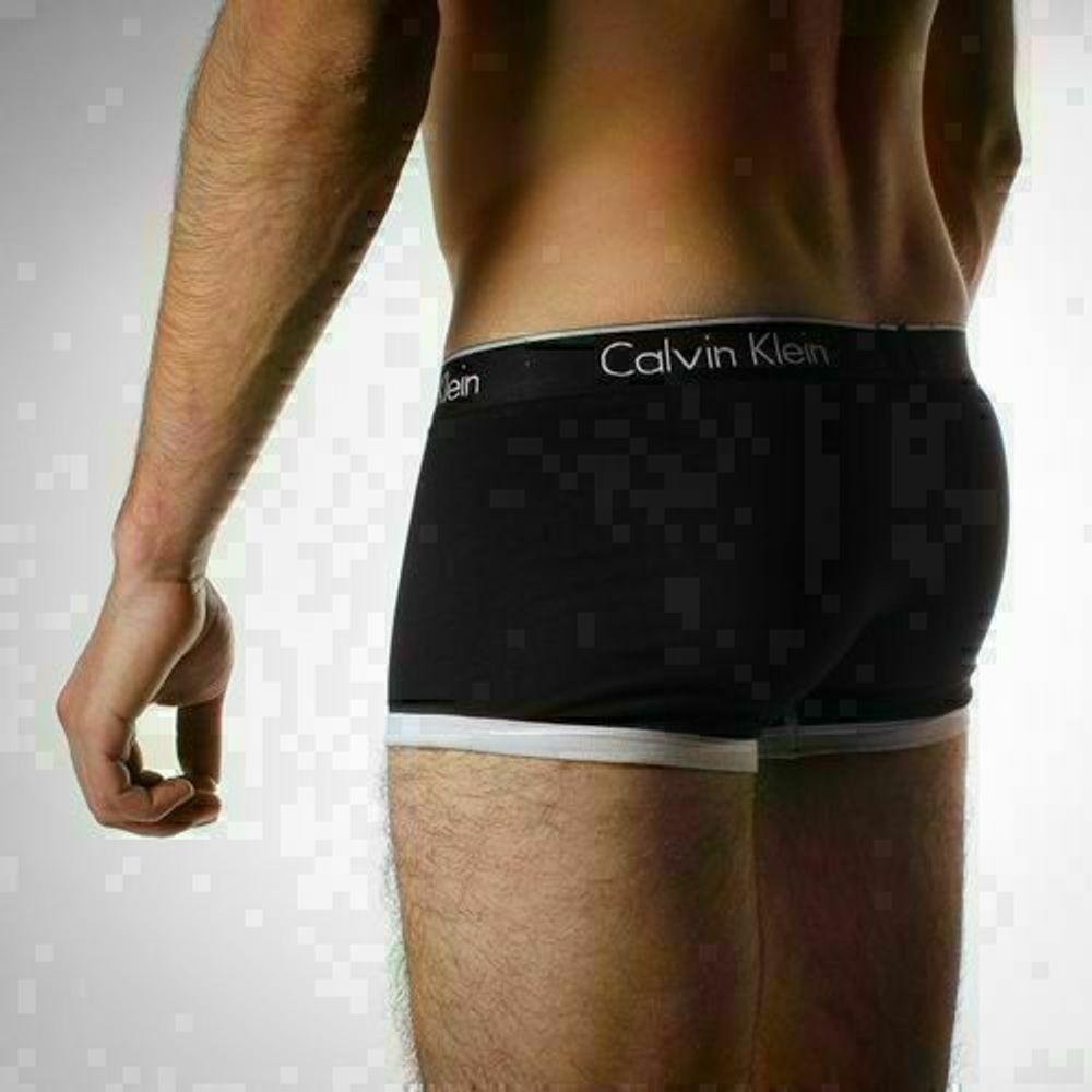 Мужские трусы боксеры черные Calvin Klein Boxer Black
