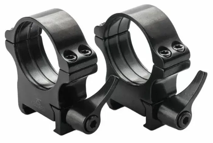 Кольца Rusan быстросъемные Picatinny на 30мм H10 рычажные (050P-30-10-R) Кольца Rusan быстросъемные Picatinny на 30мм H10 рычажные (050P-30-10-R)