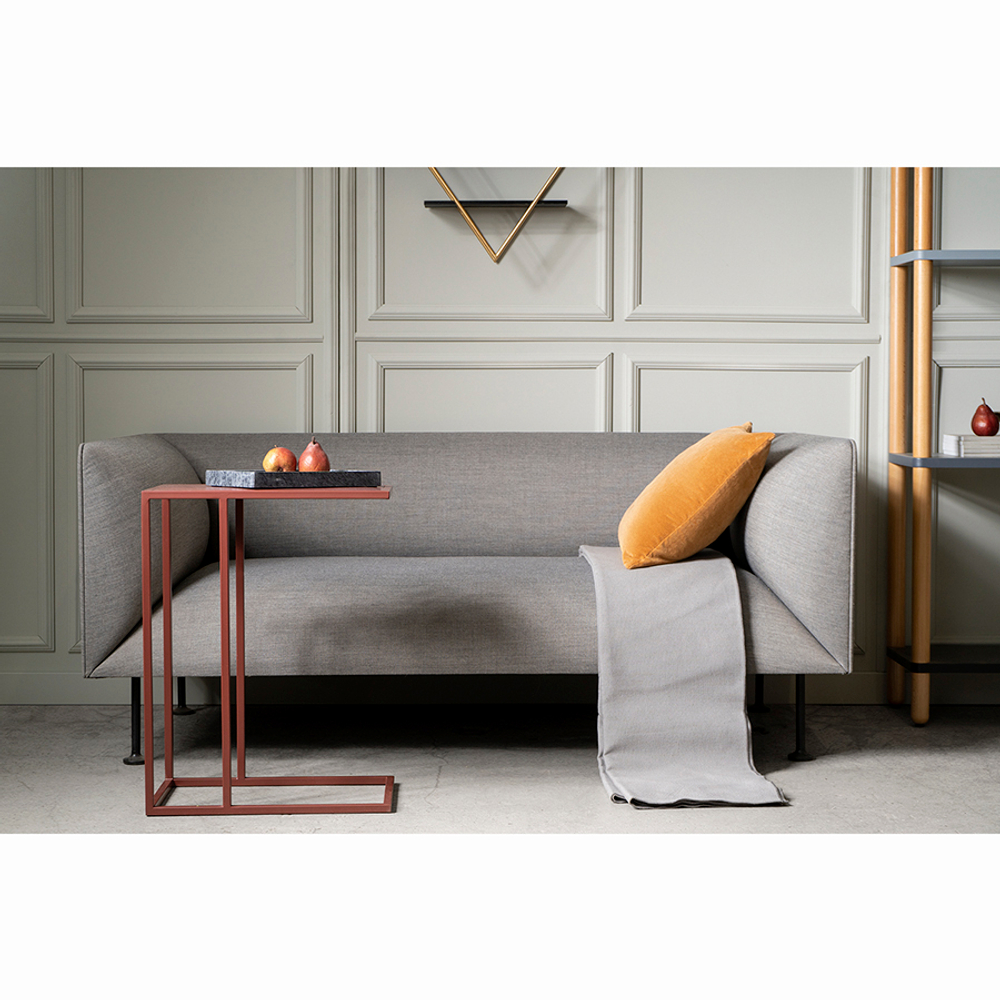 Столик приставной aksen, 46х30,5 см, красный