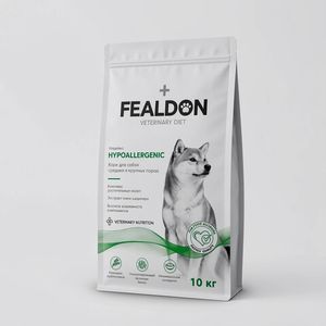 Сухой корм для собак Fealdon HYPOALLERGENIC средних и крупных пород