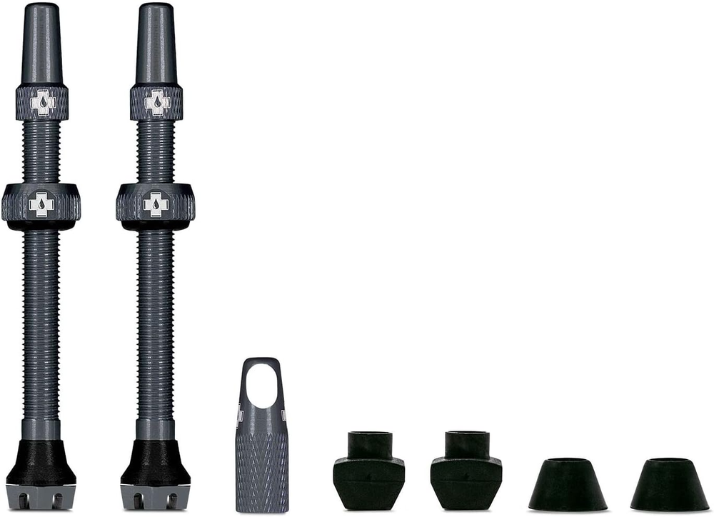 Ниппель бескамерный MUC-OFF Tubeless Valves V2 grey