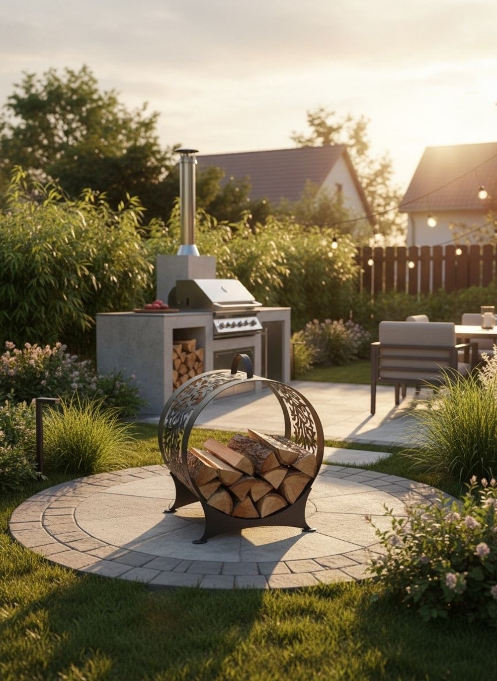 Дровница древо 2 мм