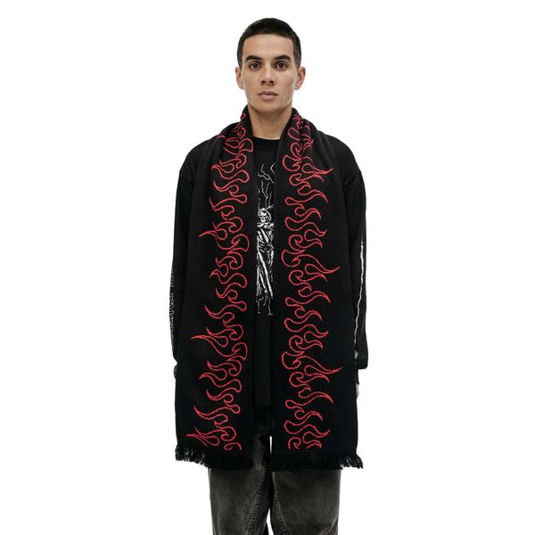 Шарф Flame черный - фото 2