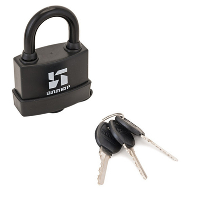 Замок навесной Аллюр ВС1Ч-374П КА влагозащ. С ОДНОЙ СЕКРЕТНОСТЬЮ