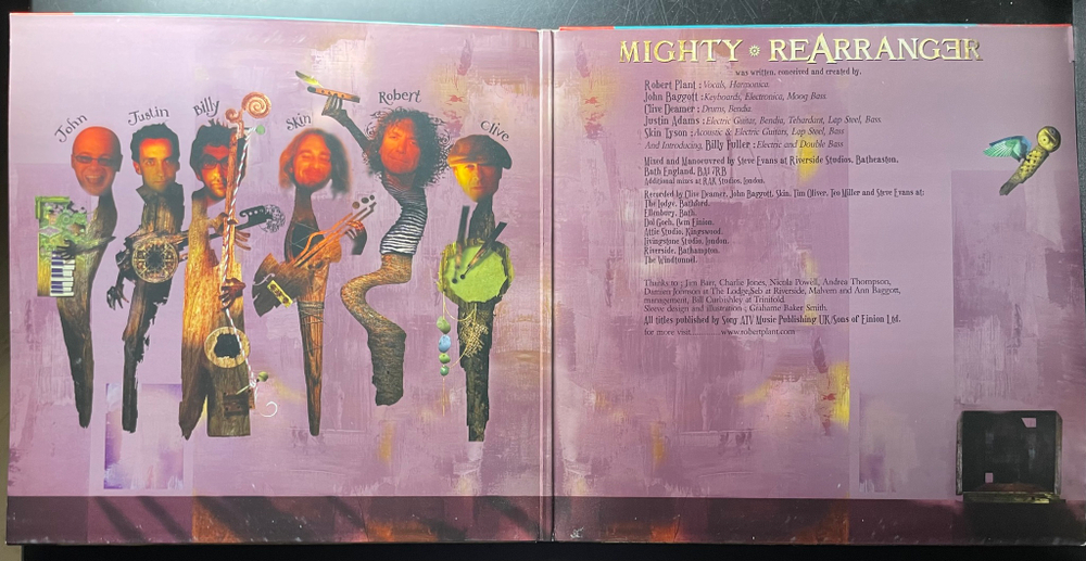 Robert Plant And The Strange Sensation ‎– Mighty Rearranger (Европа 2005г.)