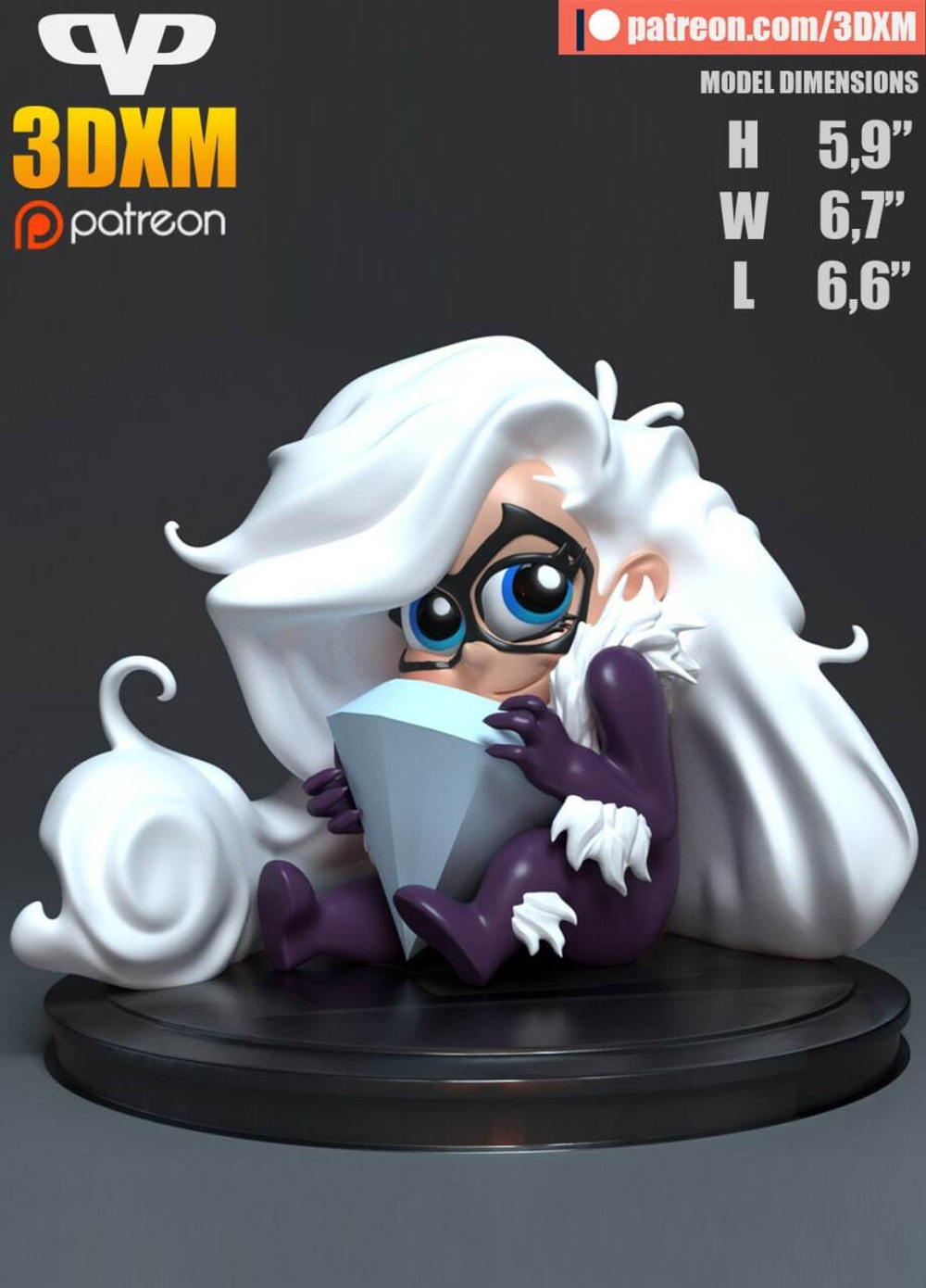 Фигурка Чёрная кошка Фелиция Харди Black Cat Felicia Hardy