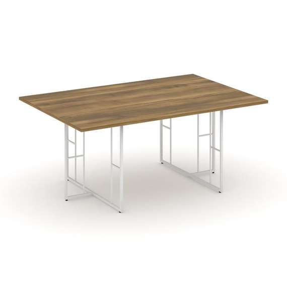 Rift Direct Стол переговорный RF.SPRG-002 Сандал Янтарный/Металл Белый 1780*1180*750