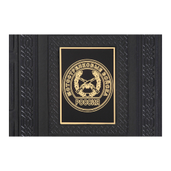 Ежедневник А5 «Мотострелковые войска-3» с накладкой из стали