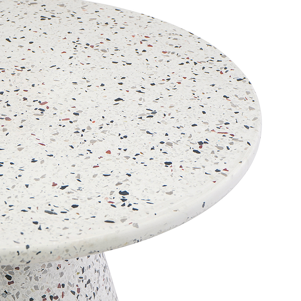 Столик журнальный bayn, D60 см, белый