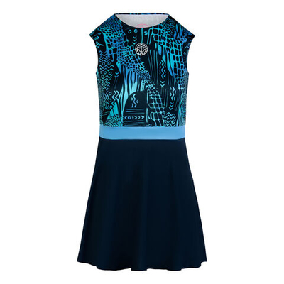 Женская теннисное платье BIDI BADU Tuelo Tech 2in1 Dress Women - Blue