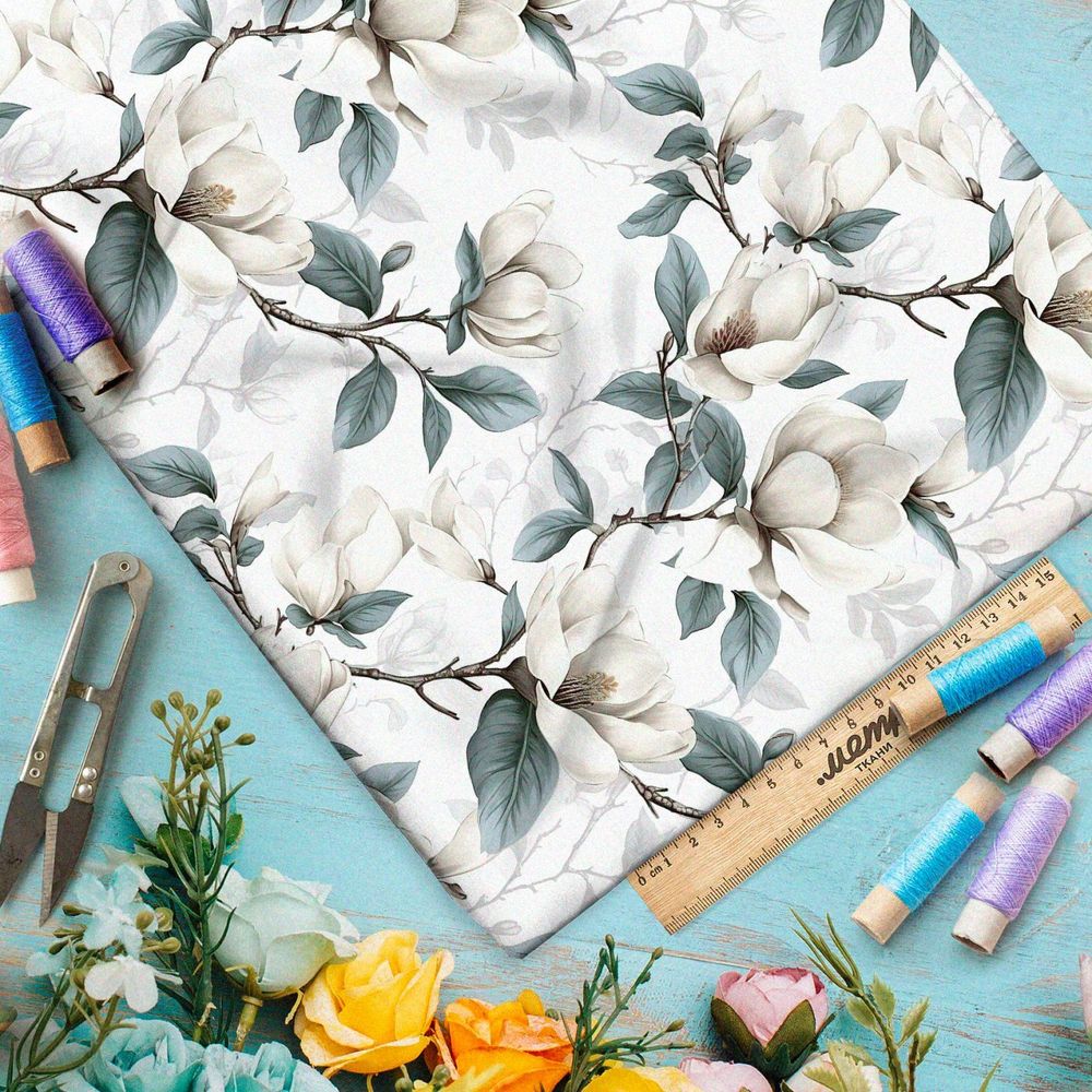 Ткань Ниагара Софт весенние росы