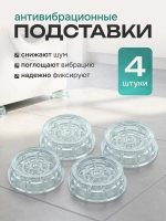 Антивибрационные подставки для стиральной машины круглые