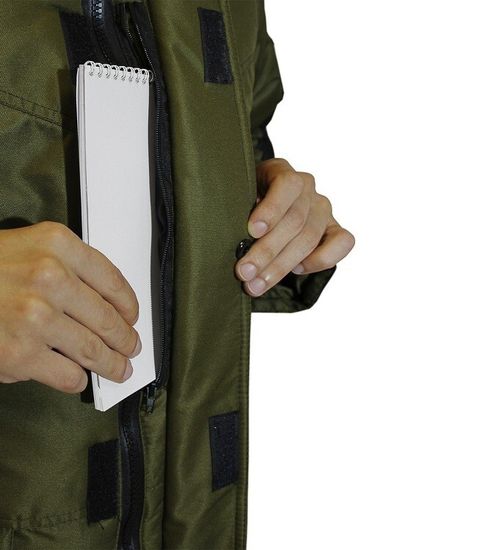 Куртка зимняя "Премьер" (оливковый/черный)