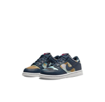 Детские кроссовки Nike Dunk Low Retro PRM 'Graffiti Navy' PS DM1052-400