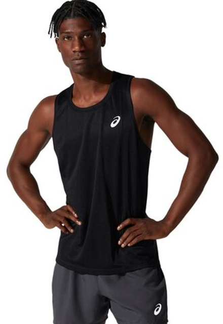 Мужская теннисная футболка Asics Core Singlet - performance black