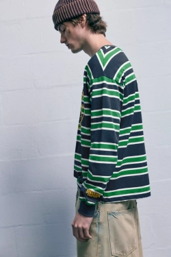 PULL&BEAR Футболка в полоску "Stranger Things" полоски