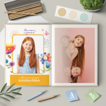 PSD-Шаблон фотокниги "Цветик-семицветик"