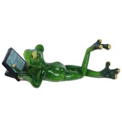 GAEM Фигурка декоративная "Лягушка", L18 W5 H6 см