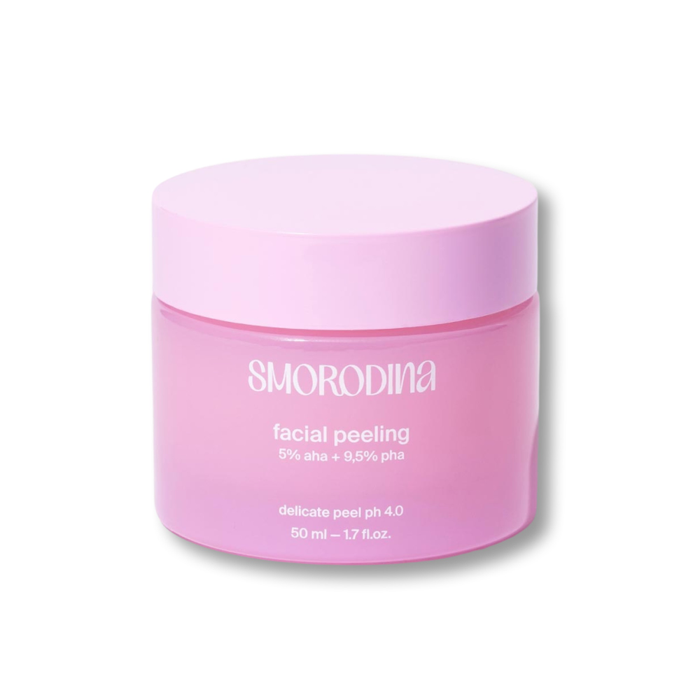 Маска-пилинг для лица деликатная ph 4.0, 50 мл (Smorodina)