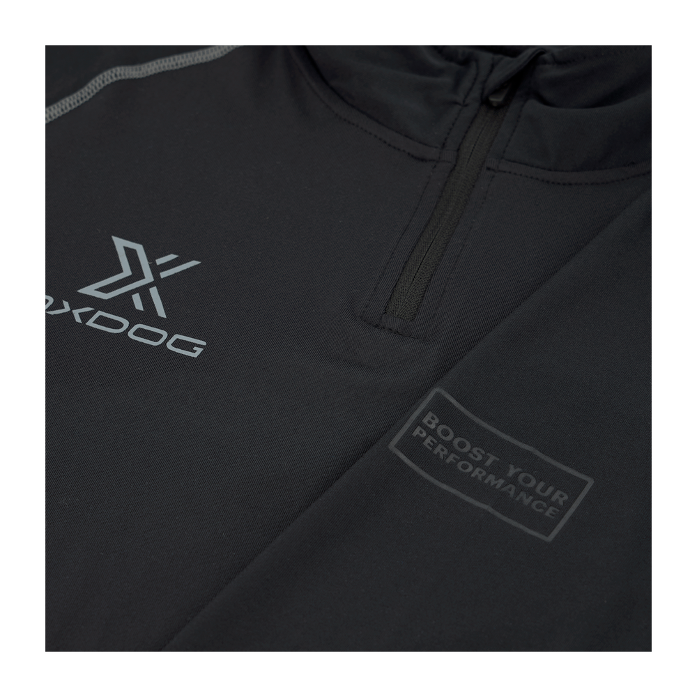 Футболка Black Delta черная 2025 для падел дышащая