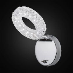Citilux Кристалино CL559511 LED Спот поворотный с выключателем Хром