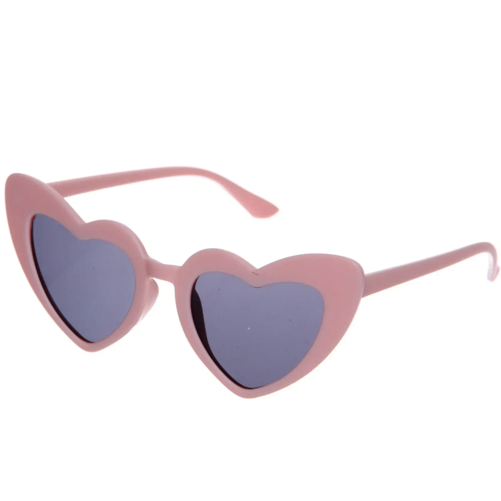 Очки солнцезащитные детские «ЛЕТОЗДЕСЬ», сердечки, микс 6 цветов
