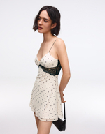 Мини-платье на бретелях из тюля - BERSHKA