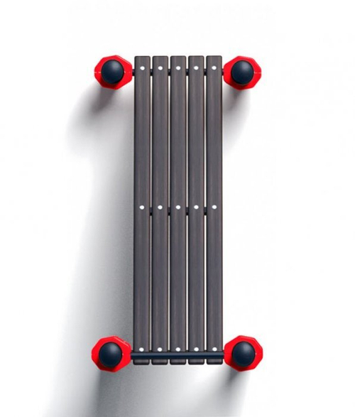 Лавочка для пресса с уклоном и перекладиной (PAW-27)