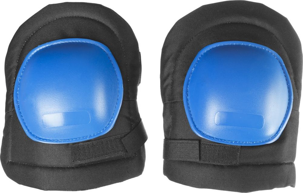 СИБИН универсальные, матерчатые, пластиковая накладка, защитные наколенники (11196)