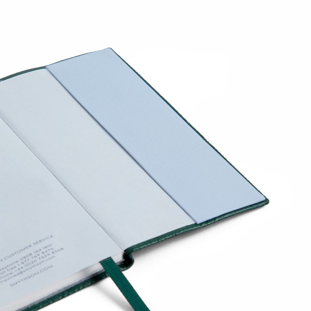 Smythson Ежедневник 2026 Panama Weekly Diary with Pocket, Navy