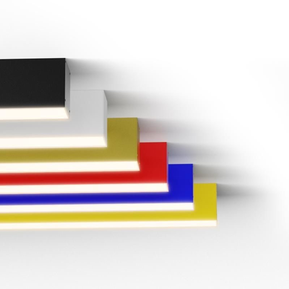 Светильник LED профильный L50 108W 3015х50х50мм 3000К белый подвесной IP40