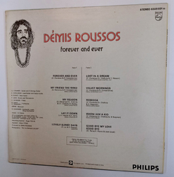 Винтажная виниловая пластинка Demis Roussos Forever And Ever (Italy 1973)