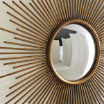 Зеркало в раме "Брук" Золото