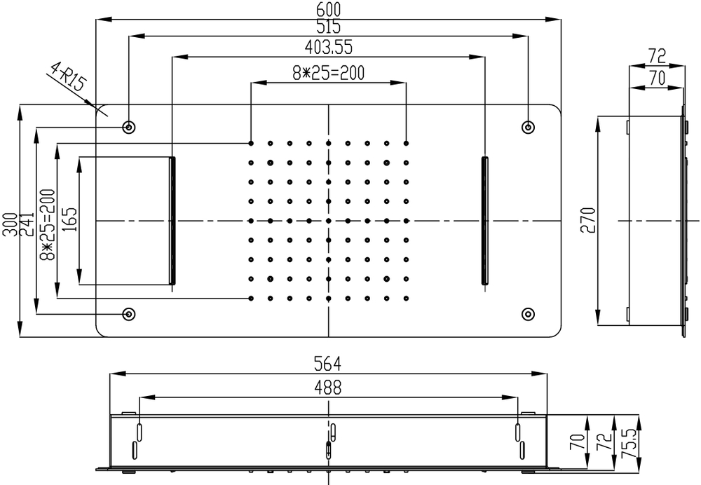 Душевой комплект STWORKI STUDIO S51210S + S512692S С ВНУТРЕННЕЙ ЧАСТЬЮ, сталь