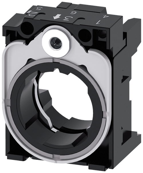 Держатель для 3-х модулей, металл, SIEMENS 3SU1550-0AA10-0AA0