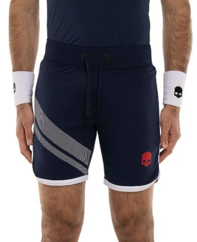 Мужские теннисные шорты Hydrogen Sport Stripes Tech Shorts - blue navy/white