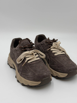 Кроссовки женские натуральная кожа арт. 20-4 "коричневый"