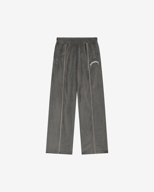 Брюки Велюровые Puff серые - фото 1