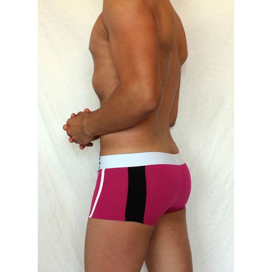 Мужские трусы боксеры розовые Boefje