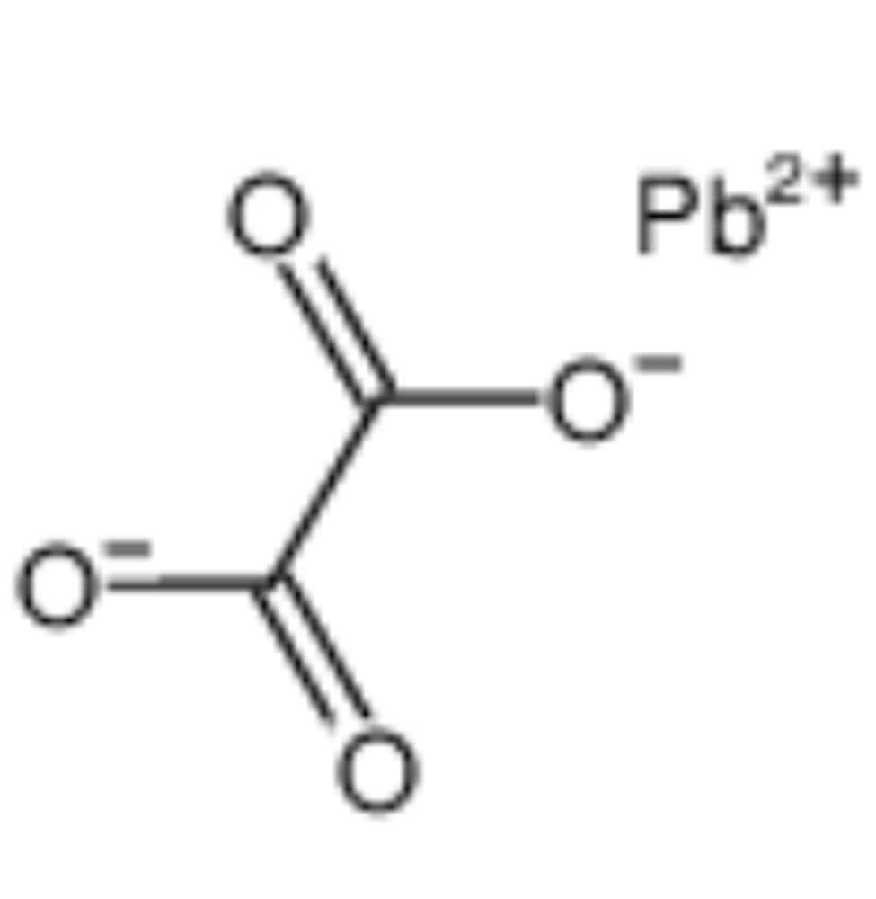 оксалат свинца - формула