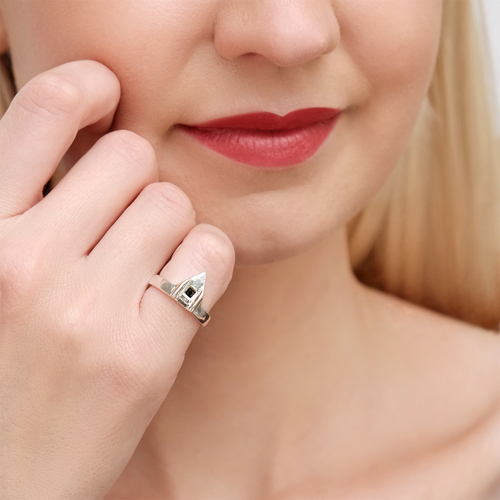 "Луч" кольцо из коллекции " Kaleidoscope" от Jenavi