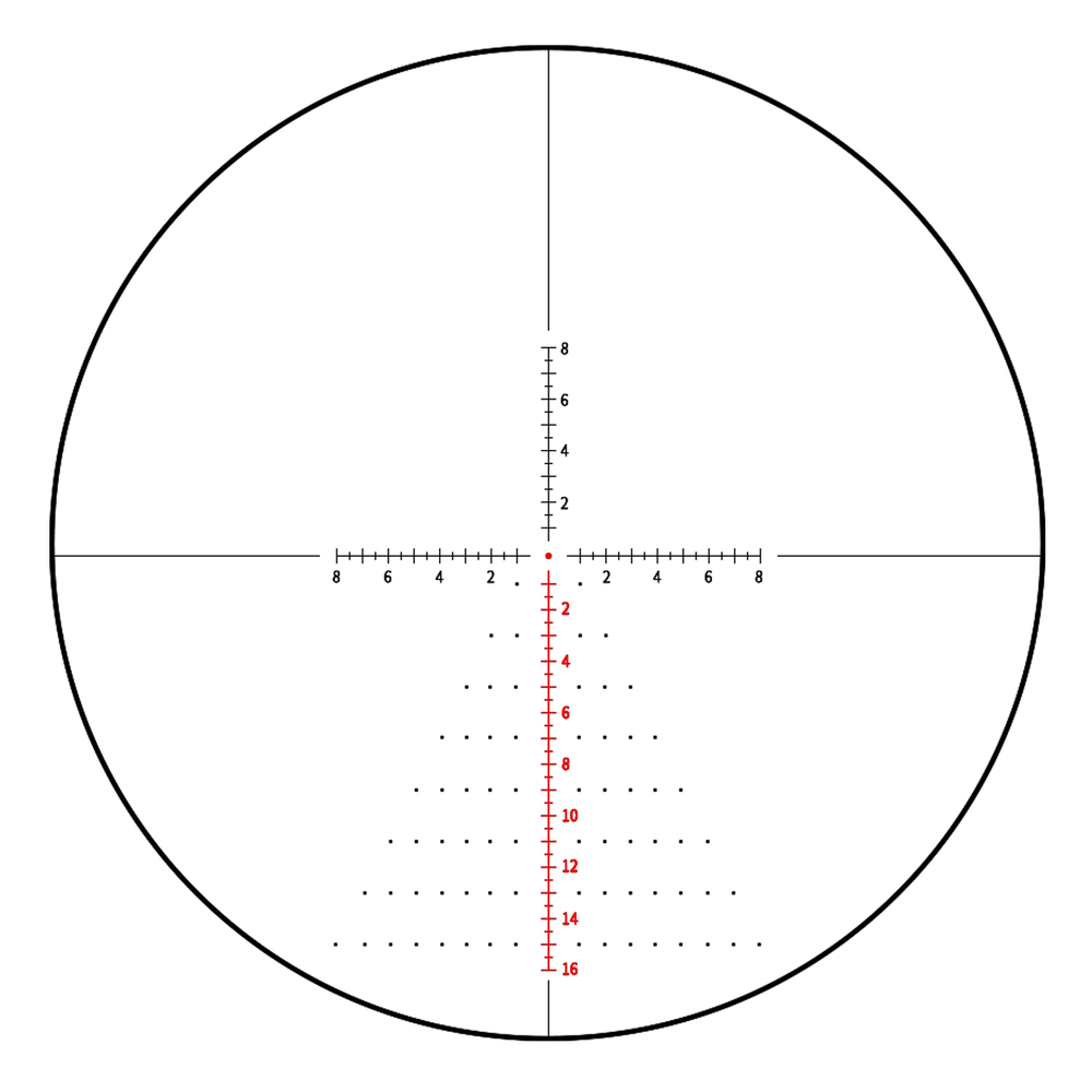 Прицел оптический Veber Black Russian 1-6x24 IR