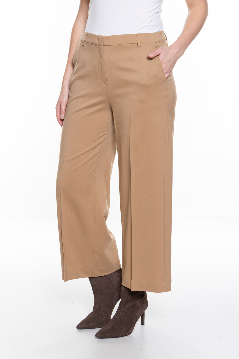 ШИРОКИЕ ШЕРСТЯНЫЕ БРЮКИ